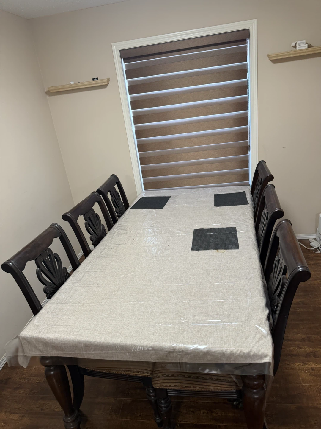Dining Table Set with 6 Chairs