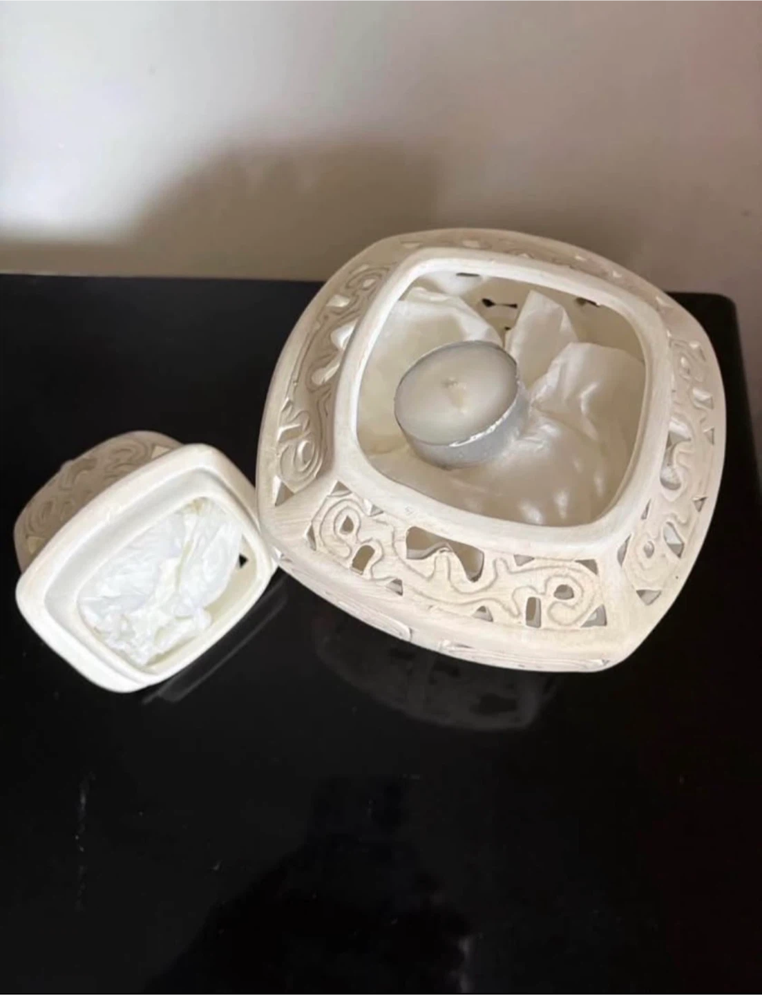 Decorative Ceramic Lantern with Lid - photo 3