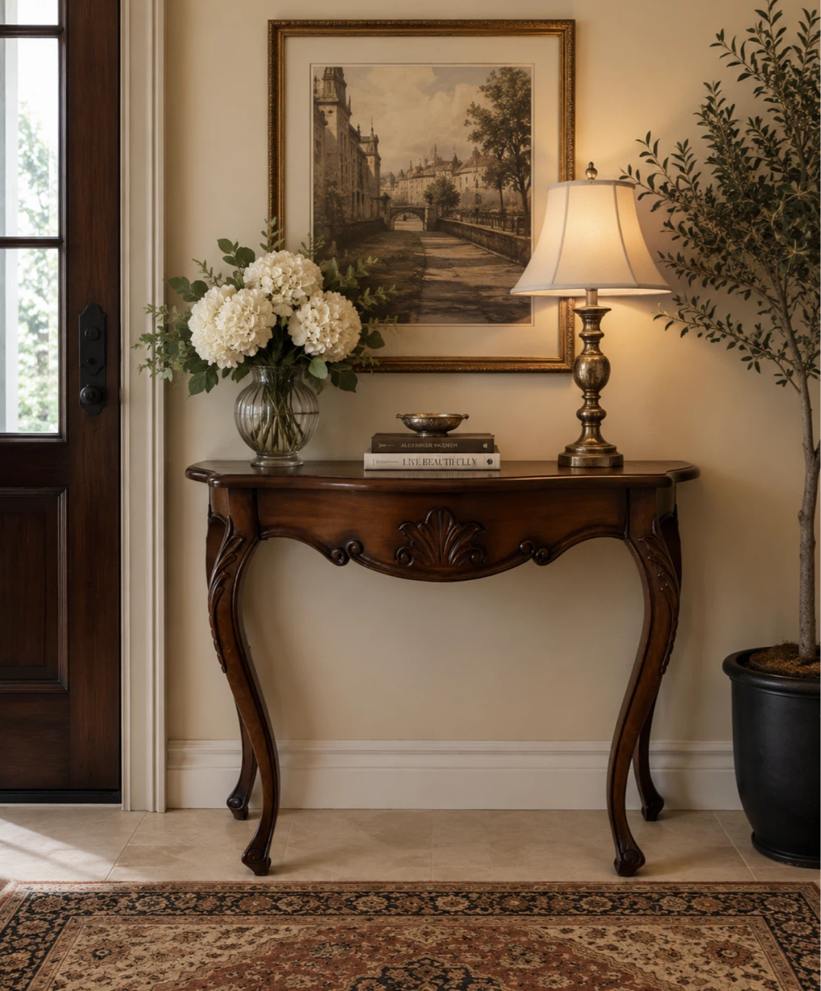Vintage Console Table