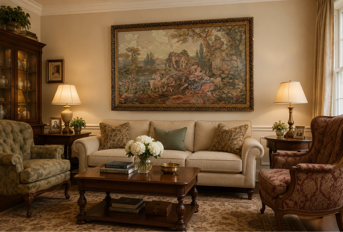 Framed Tapestry Wall Art