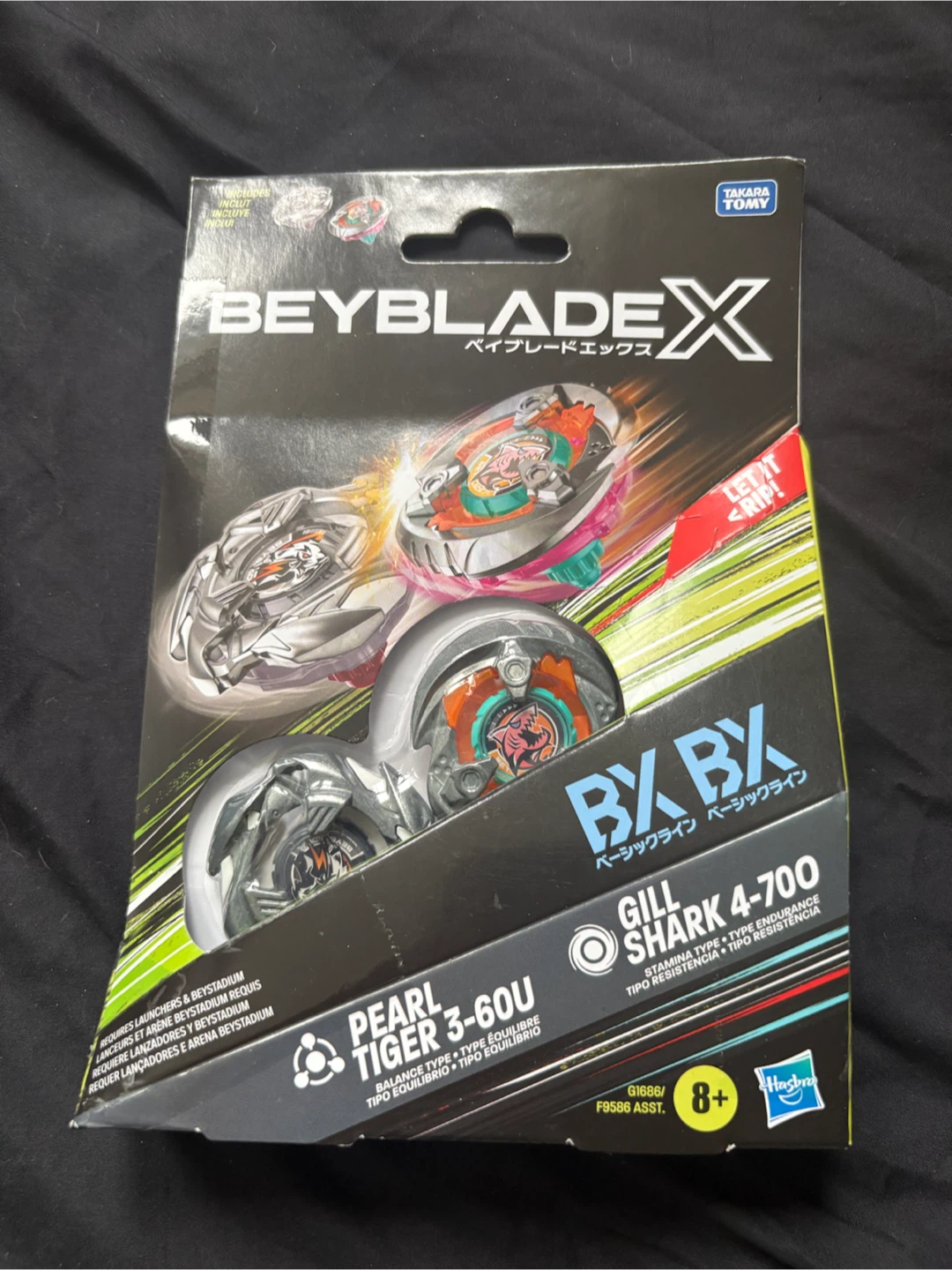 Beyblade X BX-01 Starter: Gill Shark 4-700