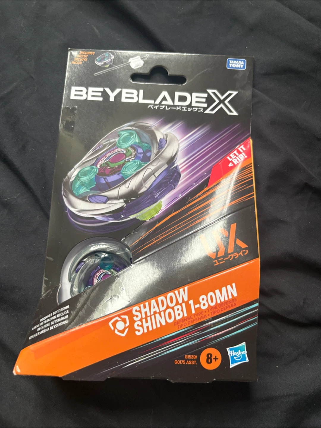 Beyblade X Shadow Shinobi 1-80MN