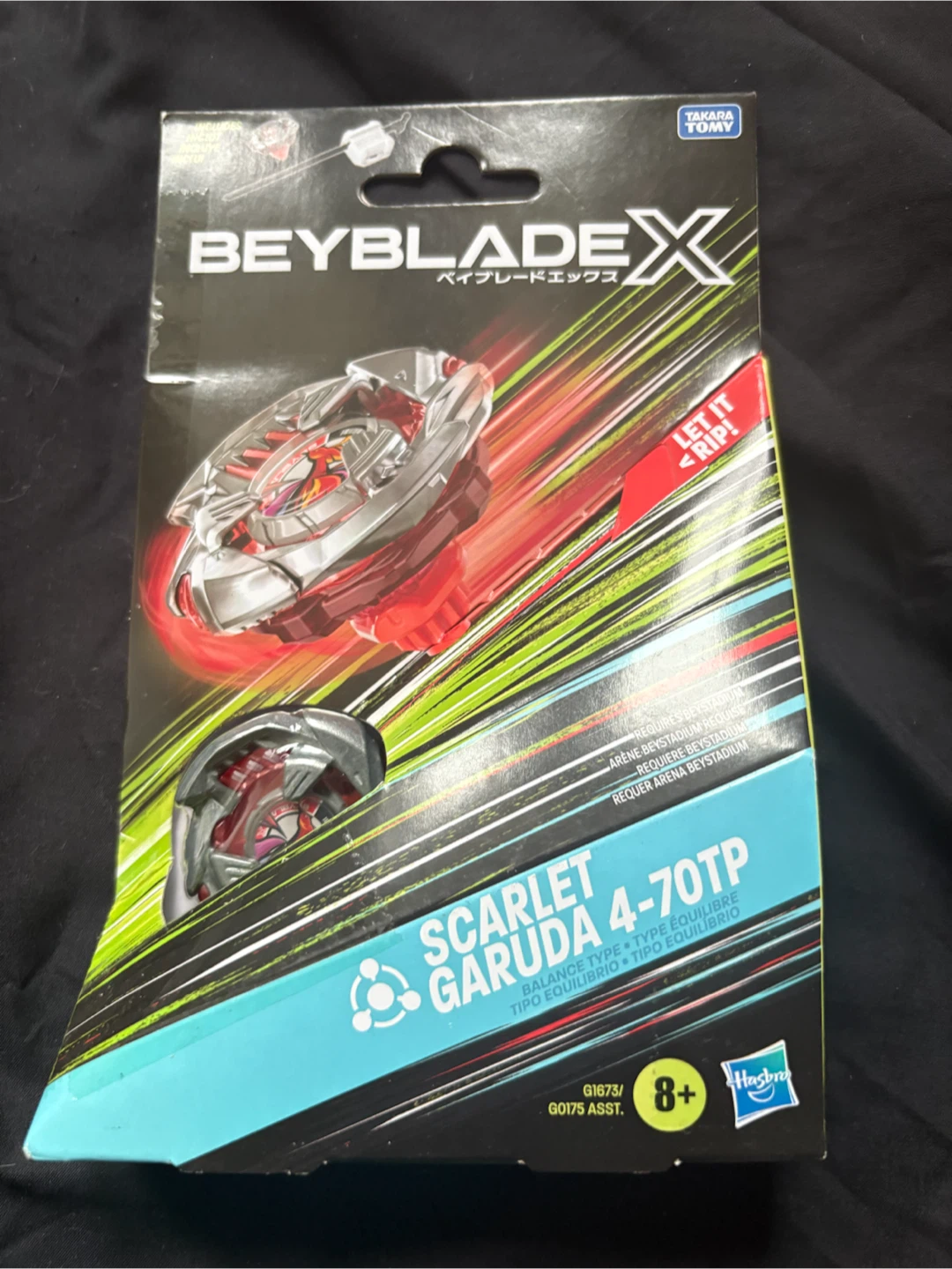 Beyblade X Scarlet Garuda 4-70TP Balance Type