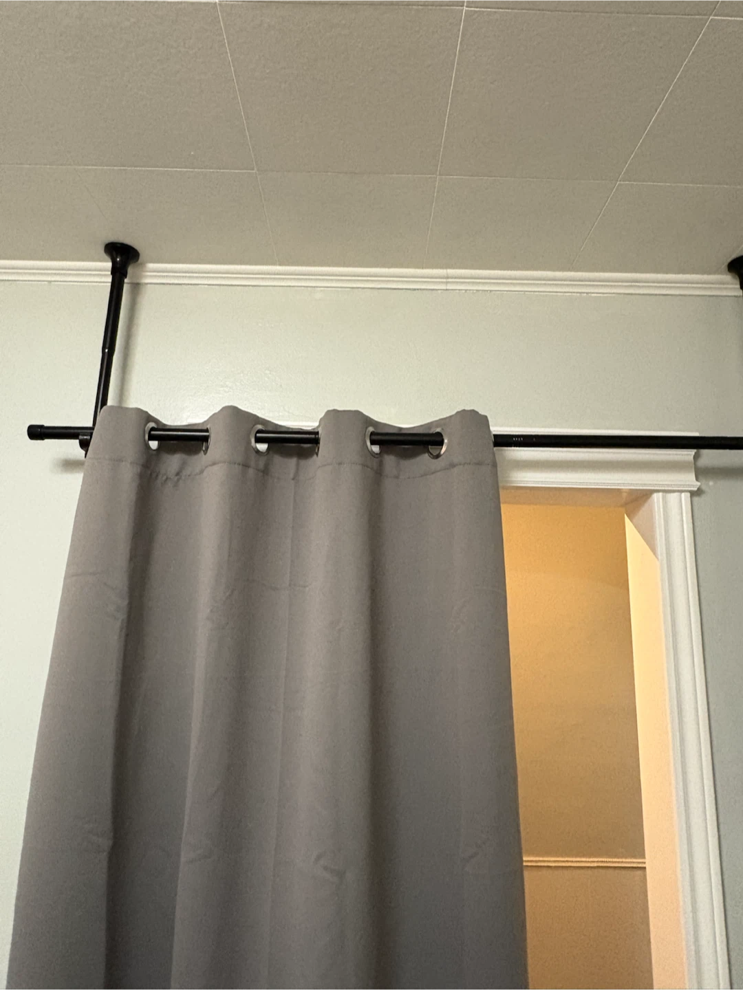 Adjustable Curtain Rod Room Divider - photo 2