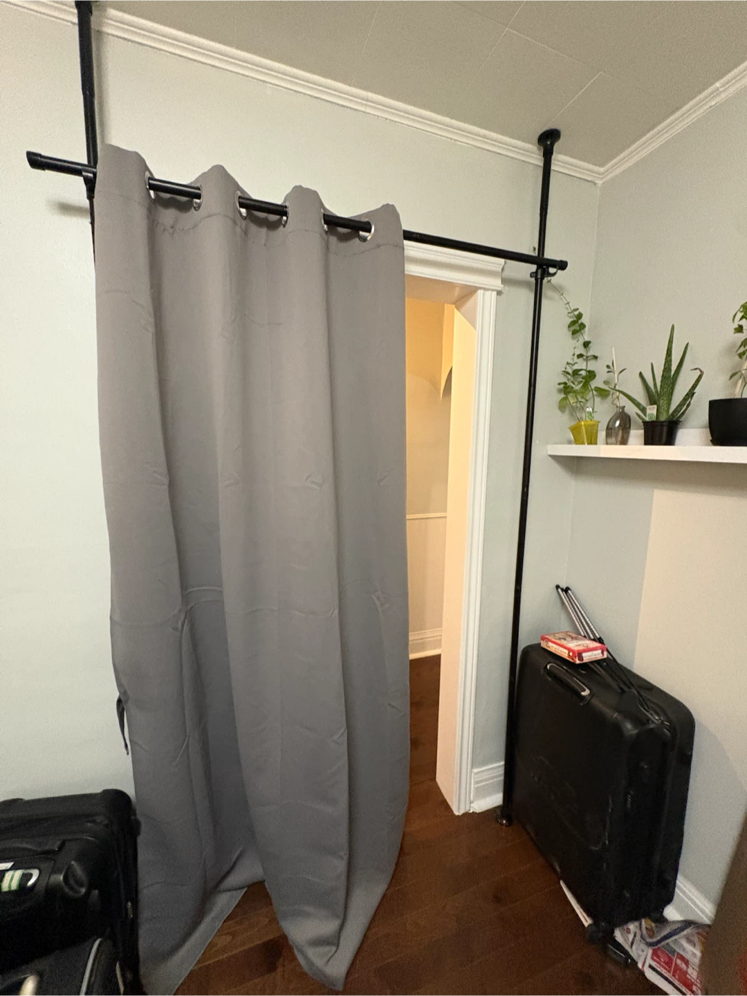 Adjustable Curtain Rod Room Divider - photo 3
