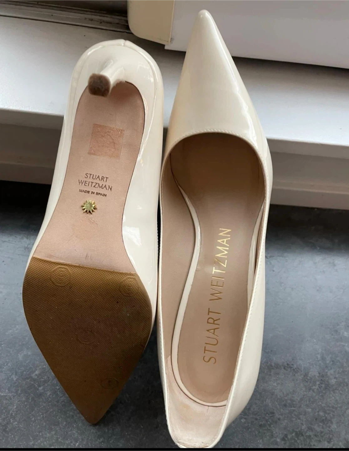 Stuart Weitzman Patent Leather Pumps