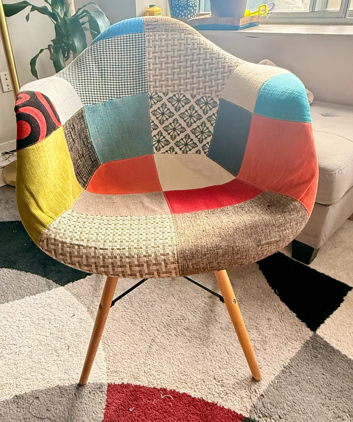 Patchwork Accent Chair
