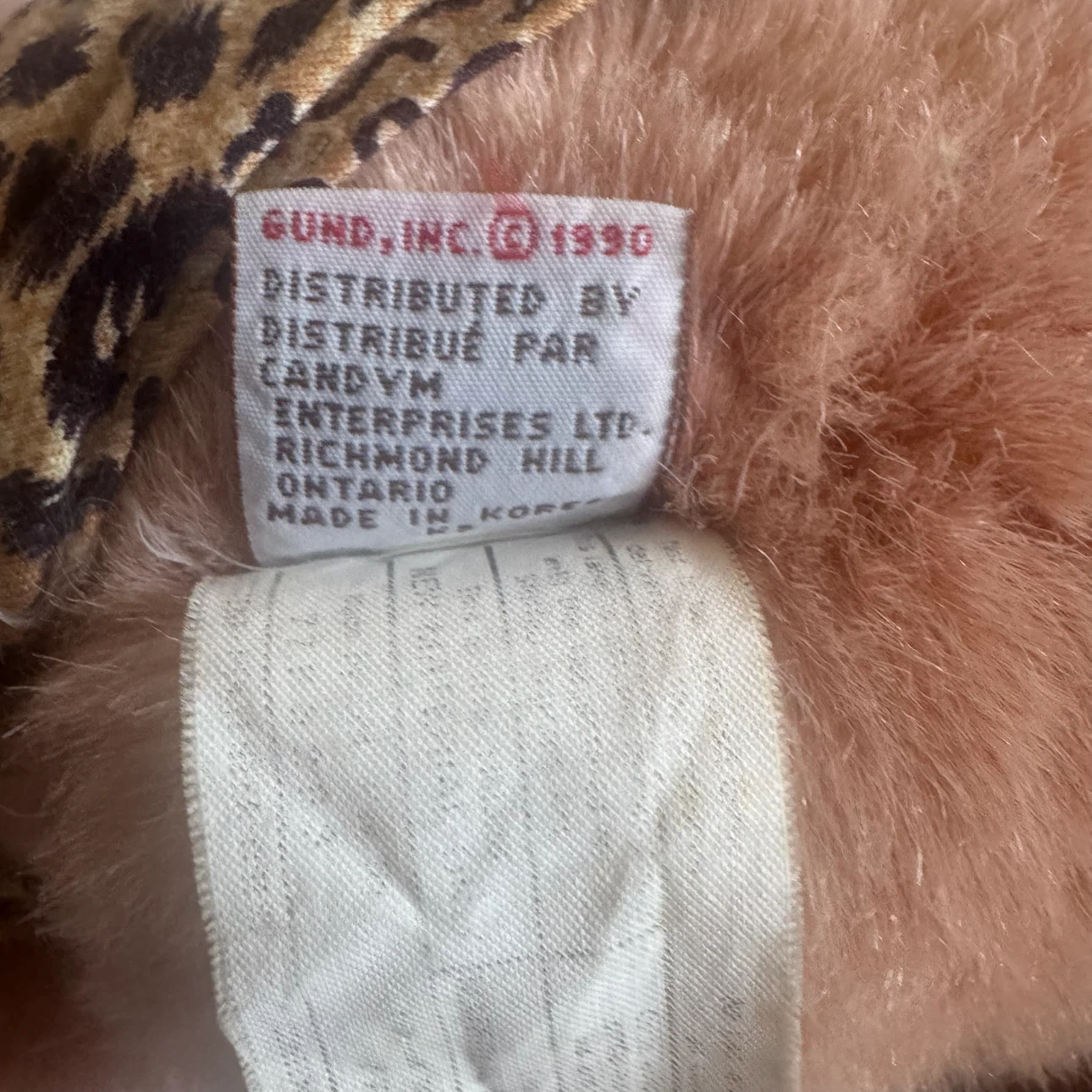 Vintage Ganz Tarz the Caveman Lion Plush 12” Stuffed Animal 1996 - photo 2