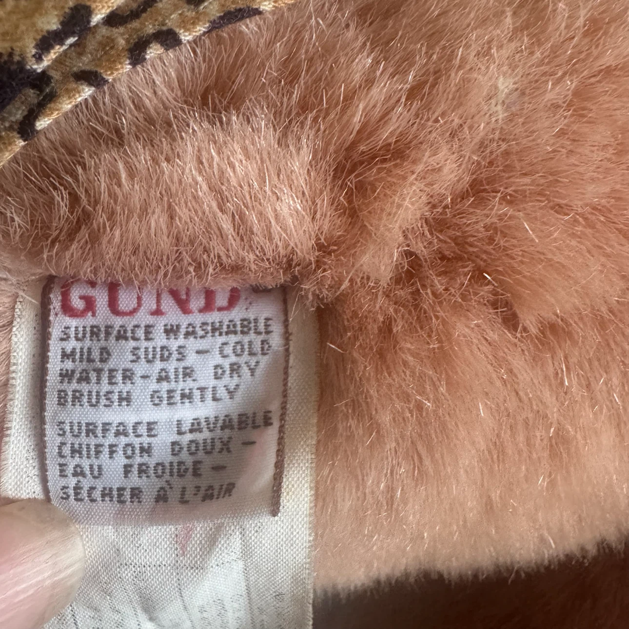 Vintage Ganz Tarz the Caveman Lion Plush 12” Stuffed Animal 1996 - photo 3
