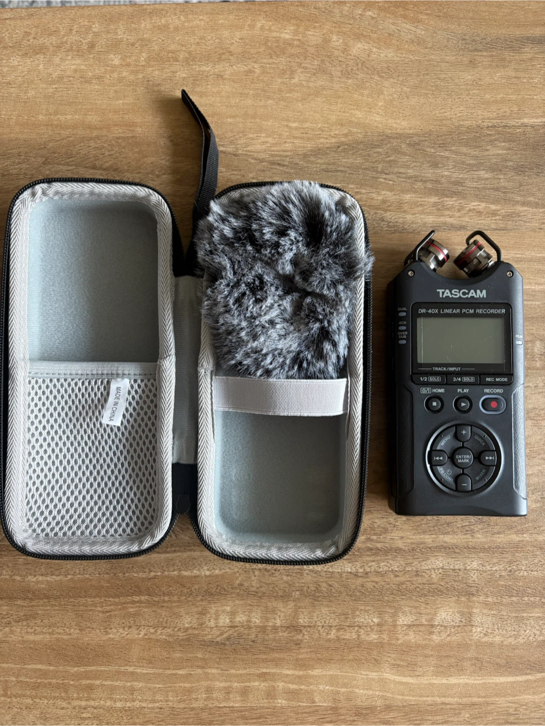 Tascam DR-40x Linear PCM Recorder with Case