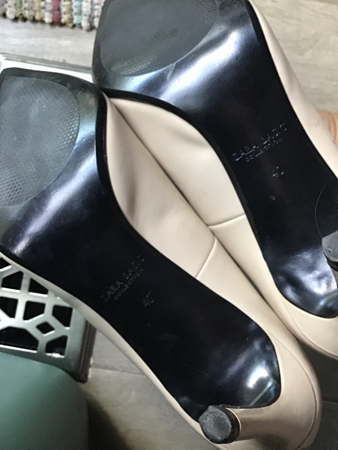 Zara Basic Collection Heeled Pumps Size 40 - photo 2
