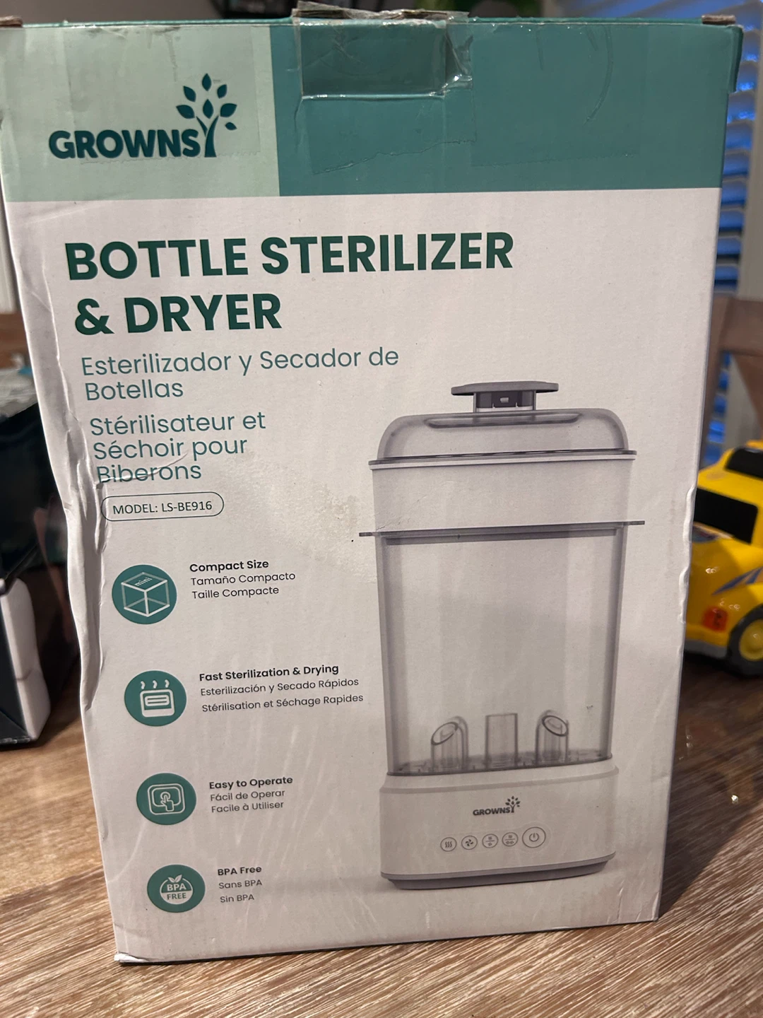 Grownsy Bottle Sterilizer & Dryer - photo 5