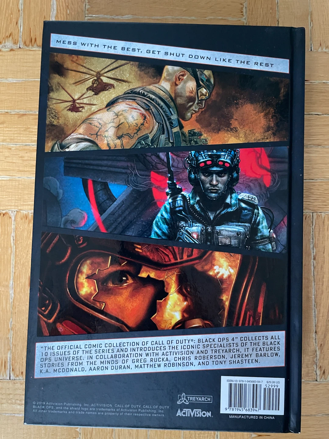Call Of Duty Black Ops Comic Collection Hardcover Book - photo 4