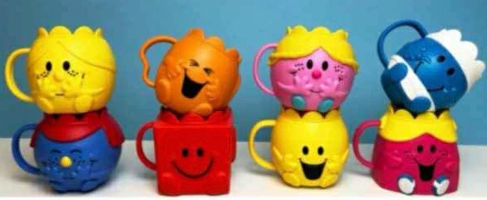 Full Set of Mr. Men and Little Miss Happy Meal Cups - photo 2