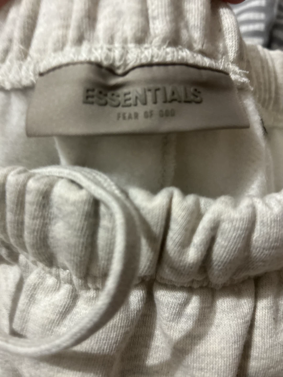 Essentials Fear of God Grey Sweat Shorts Medium - photo 3
