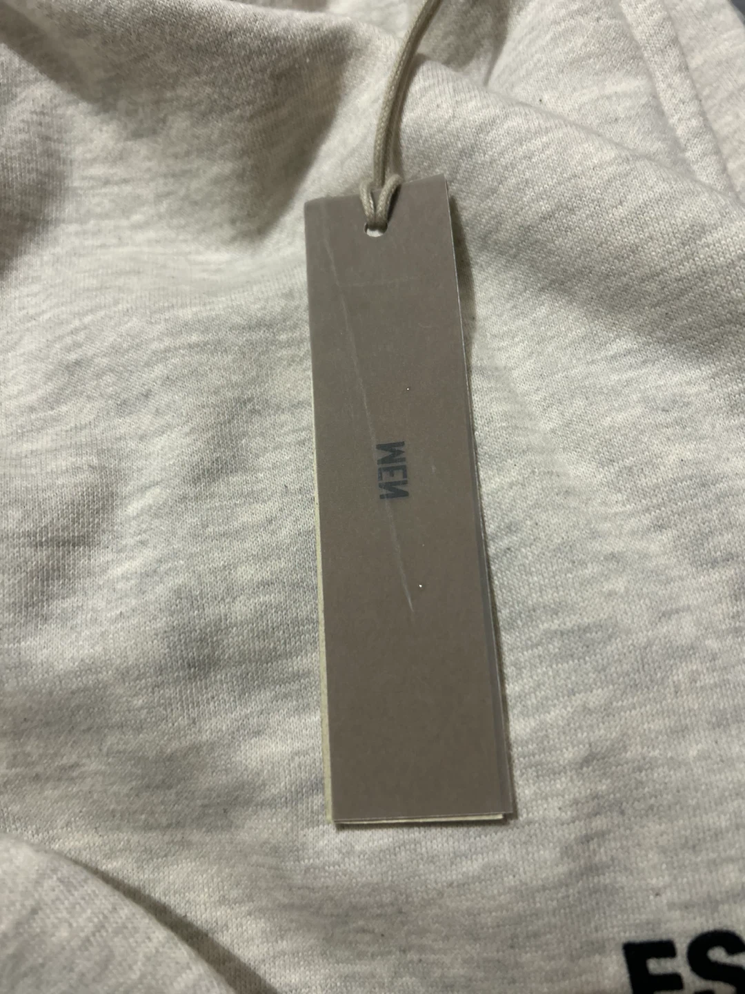 Essentials Fear of God Grey Sweat Shorts Medium - photo 4