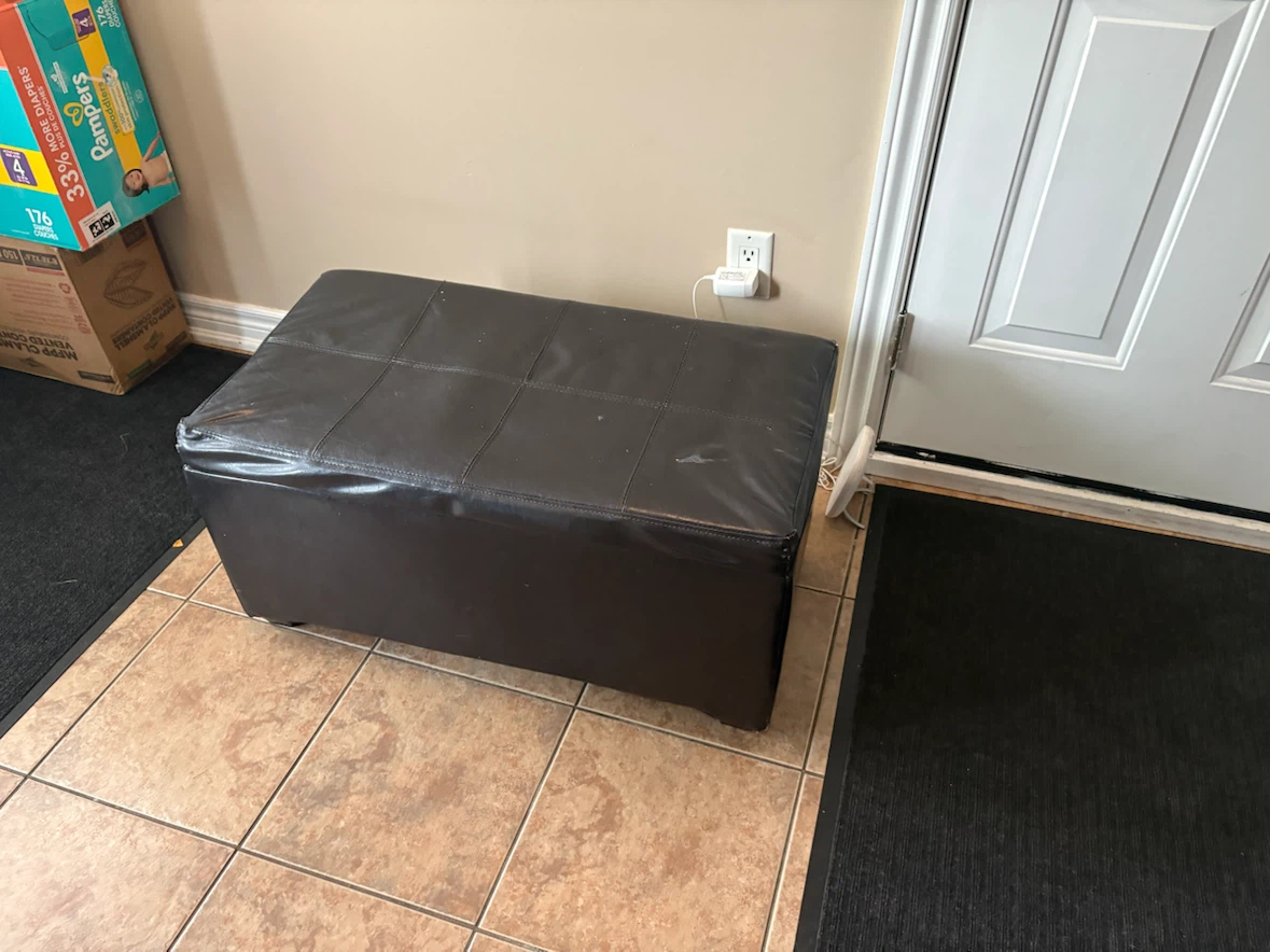 Dark Brown Ottoman - photo 3