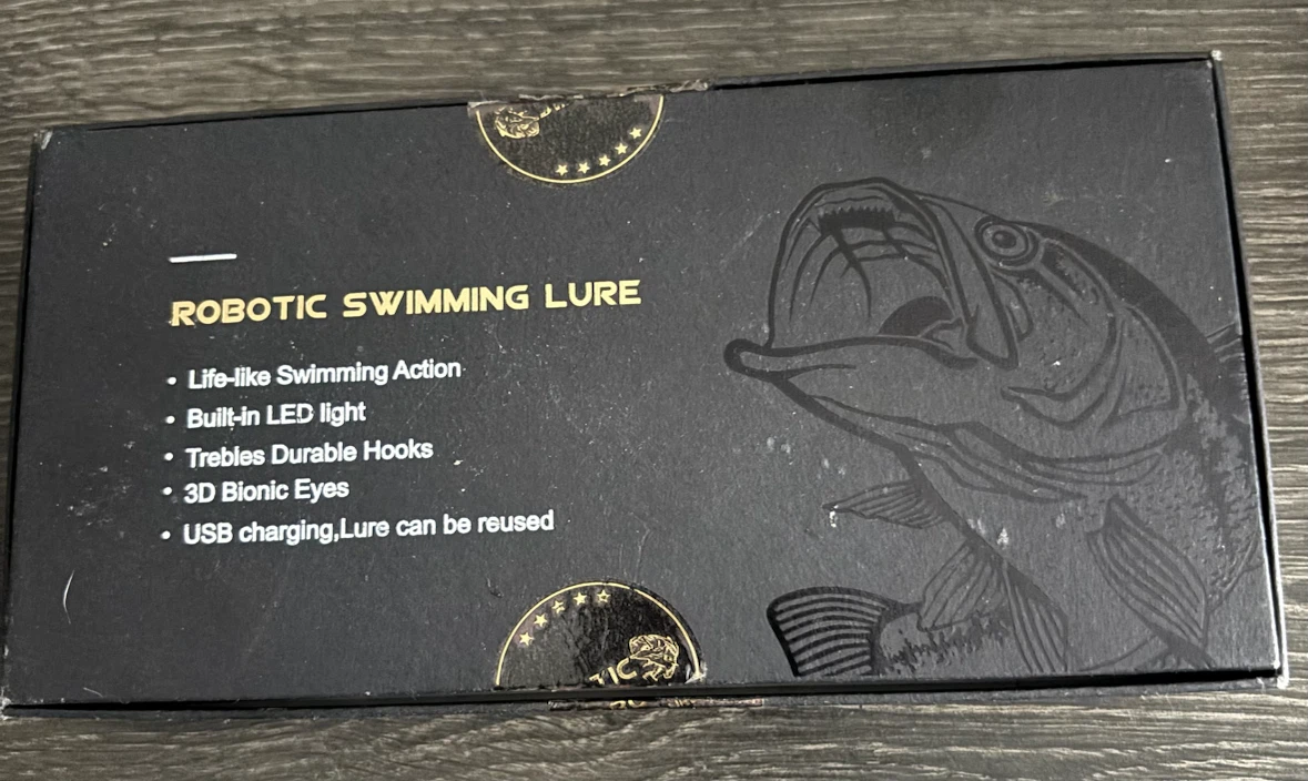 Robotic Swimming Lure with LED Light - photo 3