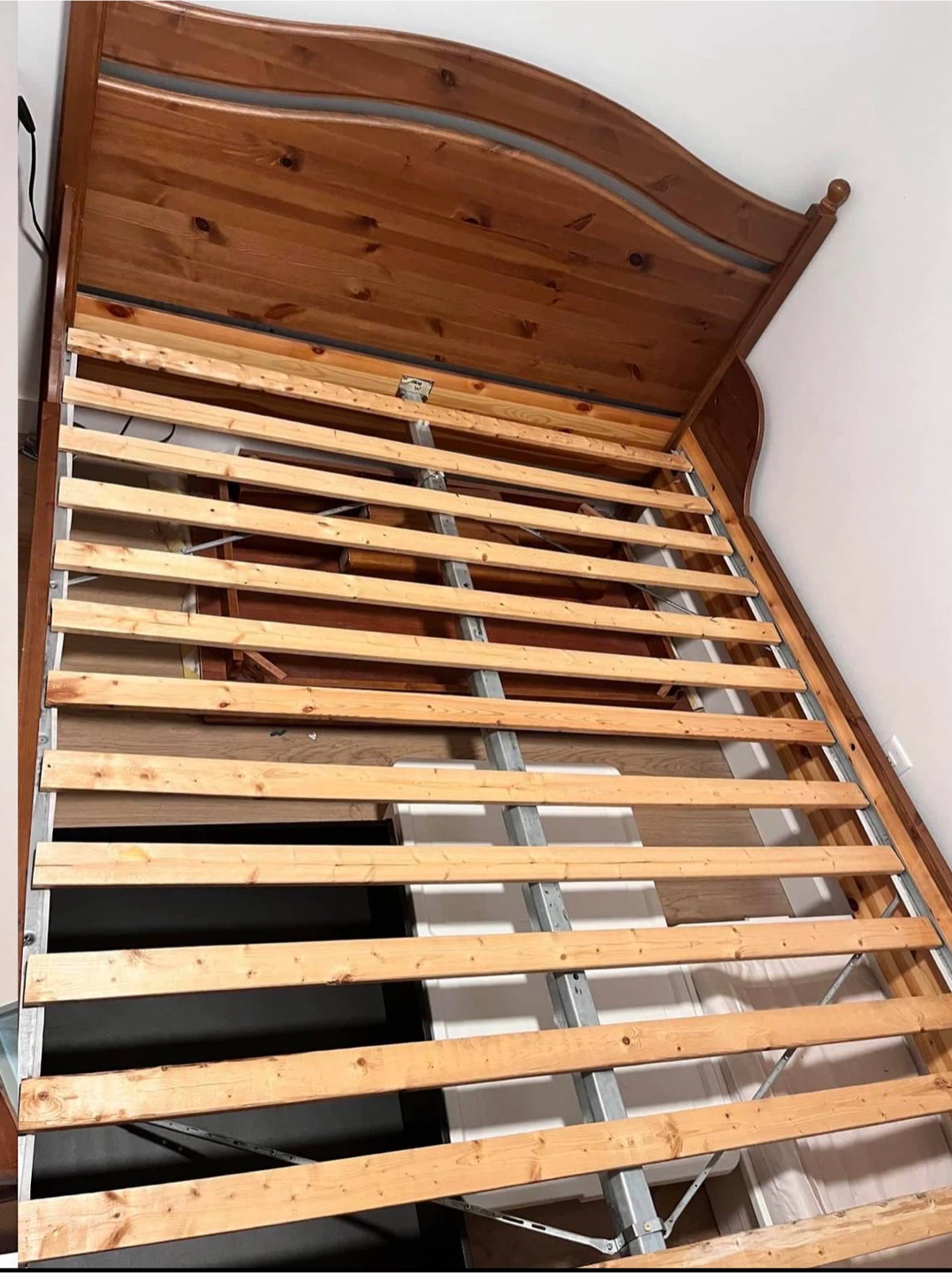 Ikea Solid wood Queen bed frame *FREE Delivery - photo 2