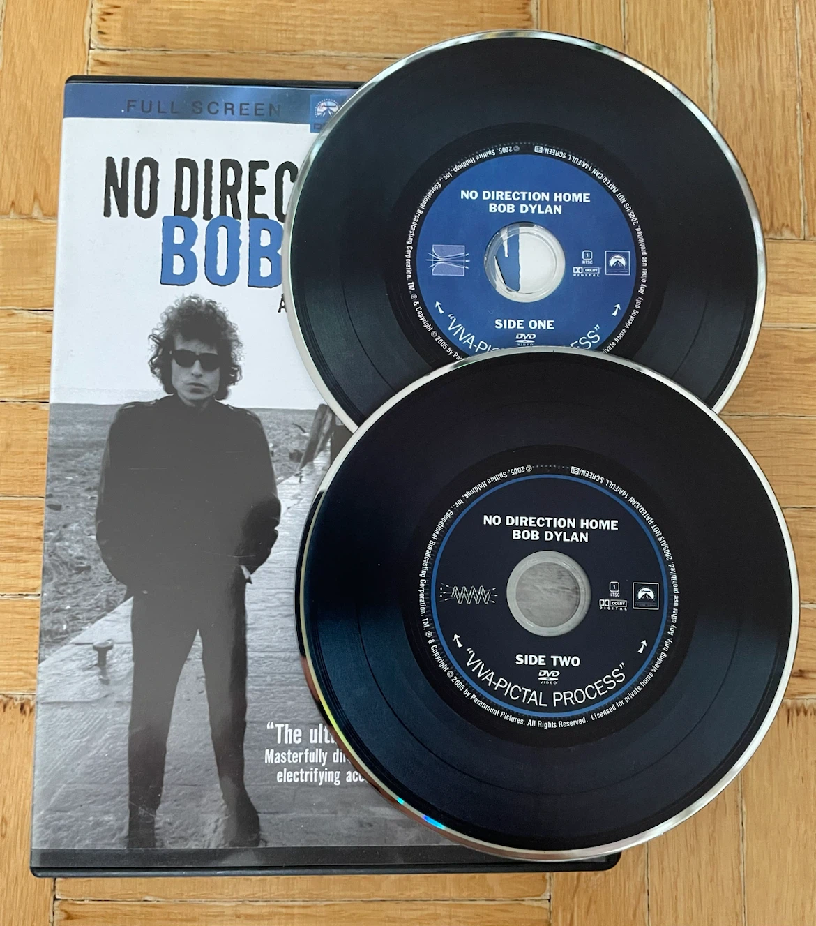 Bob Dylan No Direction Home 2 DVD Set