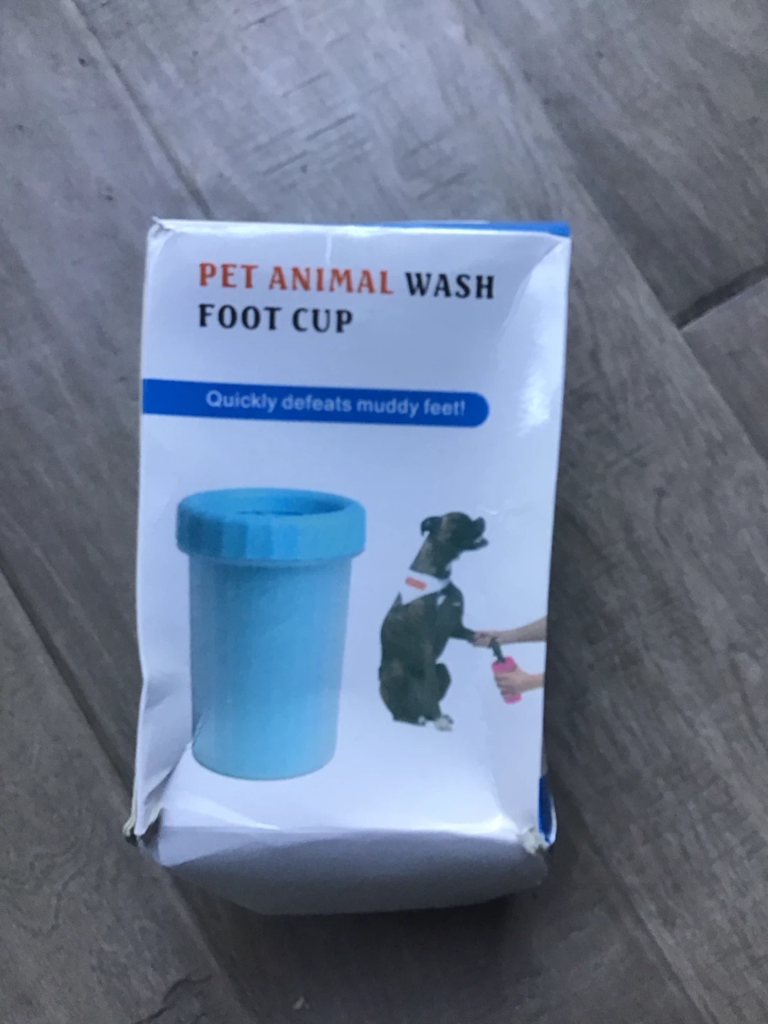 Blue Pet Animal Wash Foot Cup