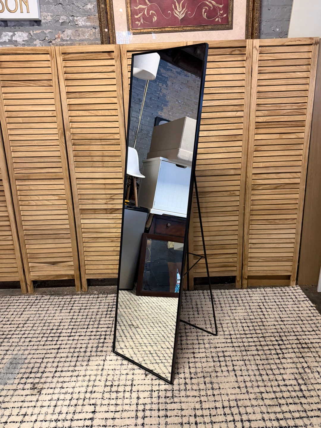 Full Length Mirror with Stand
