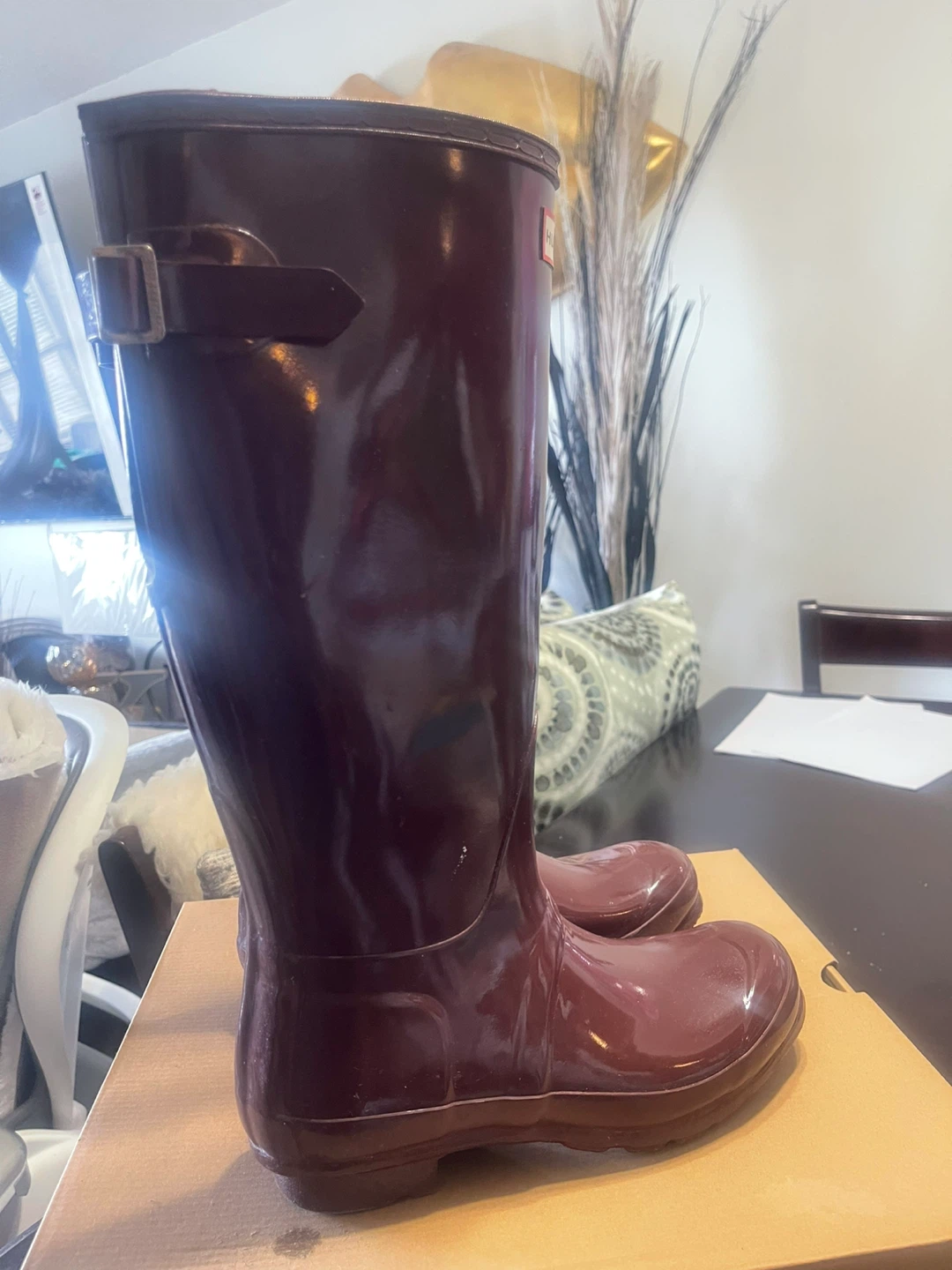 Hunter Women's Tall Glossy Rain Boots - photo 2