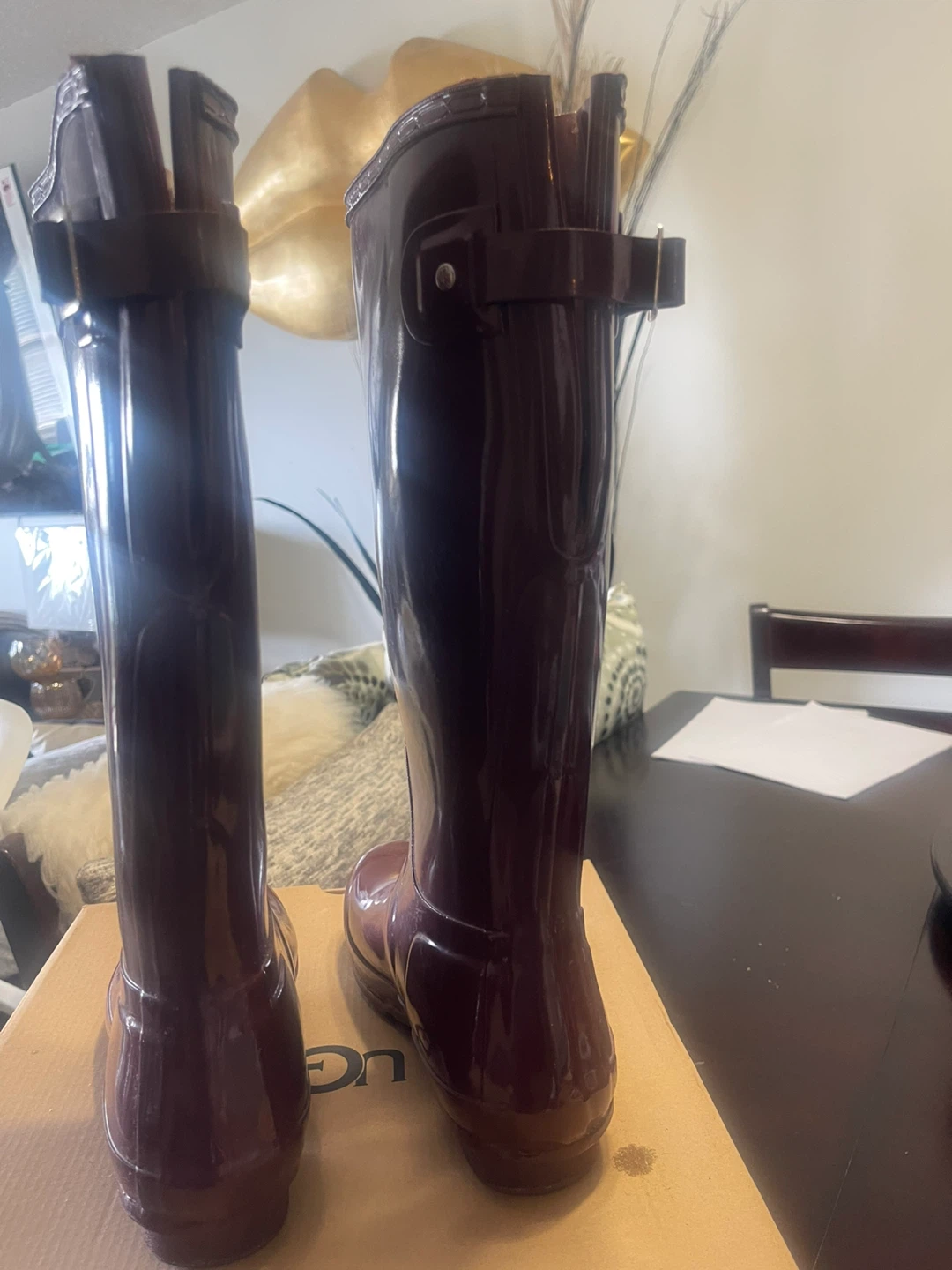 Hunter Women's Tall Glossy Rain Boots - photo 3