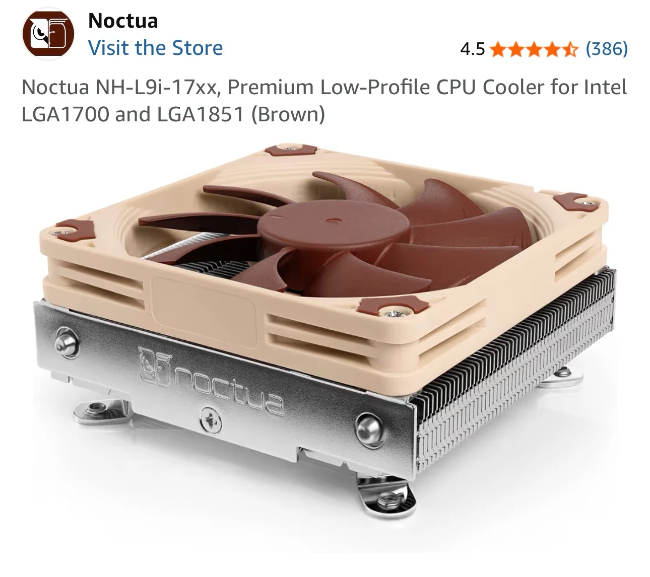 Noctua NH-L9i-17xx CPU Cooler