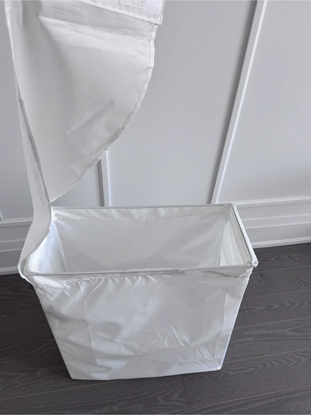 IKEA SKUBB Laundry Bag with Stand - White - photo 3