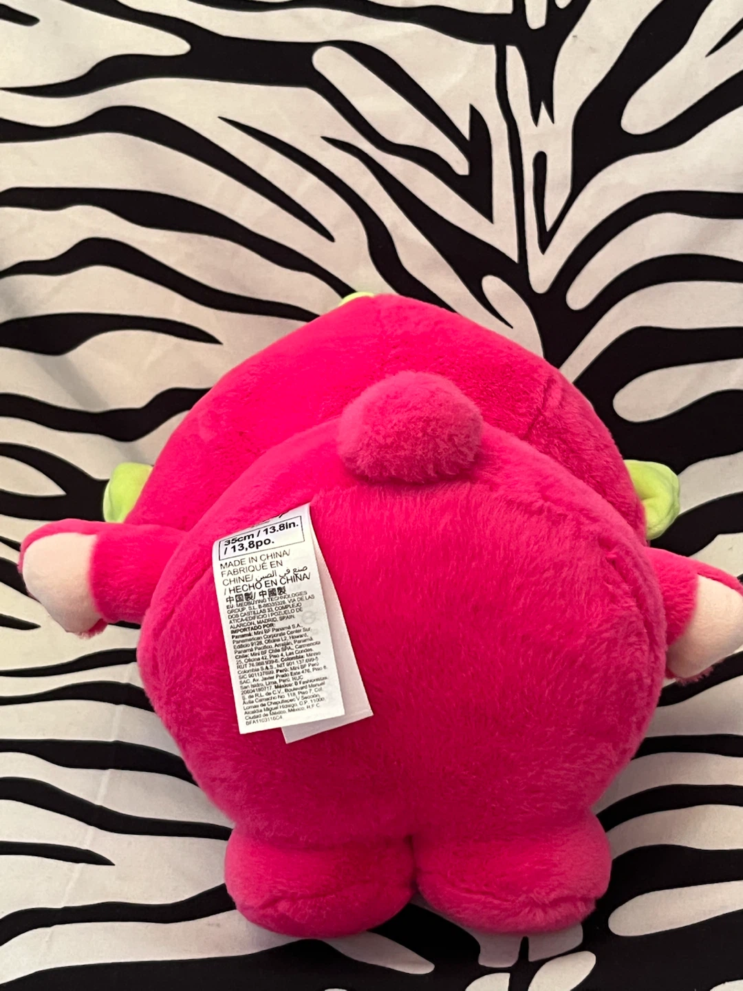 Disney Toy Story Alien Claw Plush dressed as Lotso the bear - photo 5