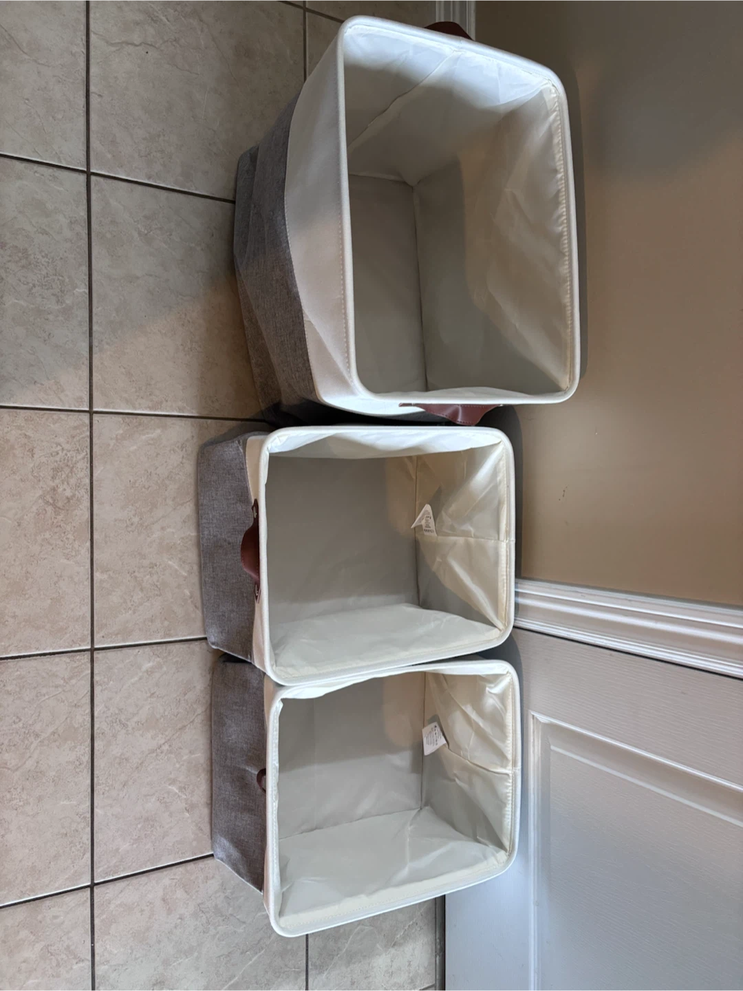 DECOMOMO Set of 3 Storage Bins - photo 2