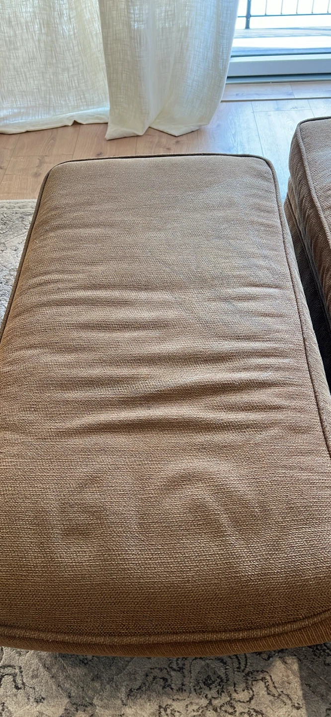 Schnadig Chair and a half with ottoman - photo 4