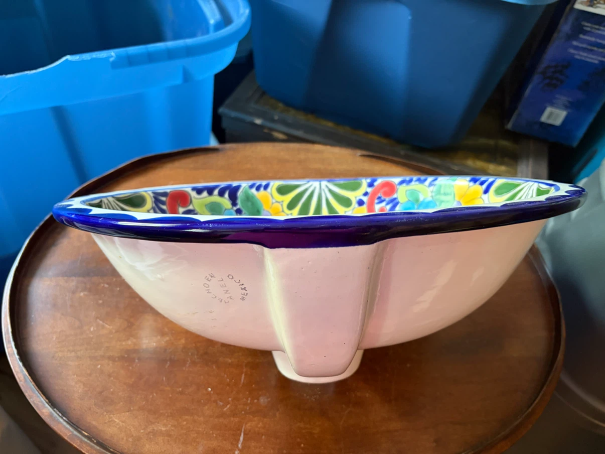 Hand-Painted Mexican Sink - photo 2