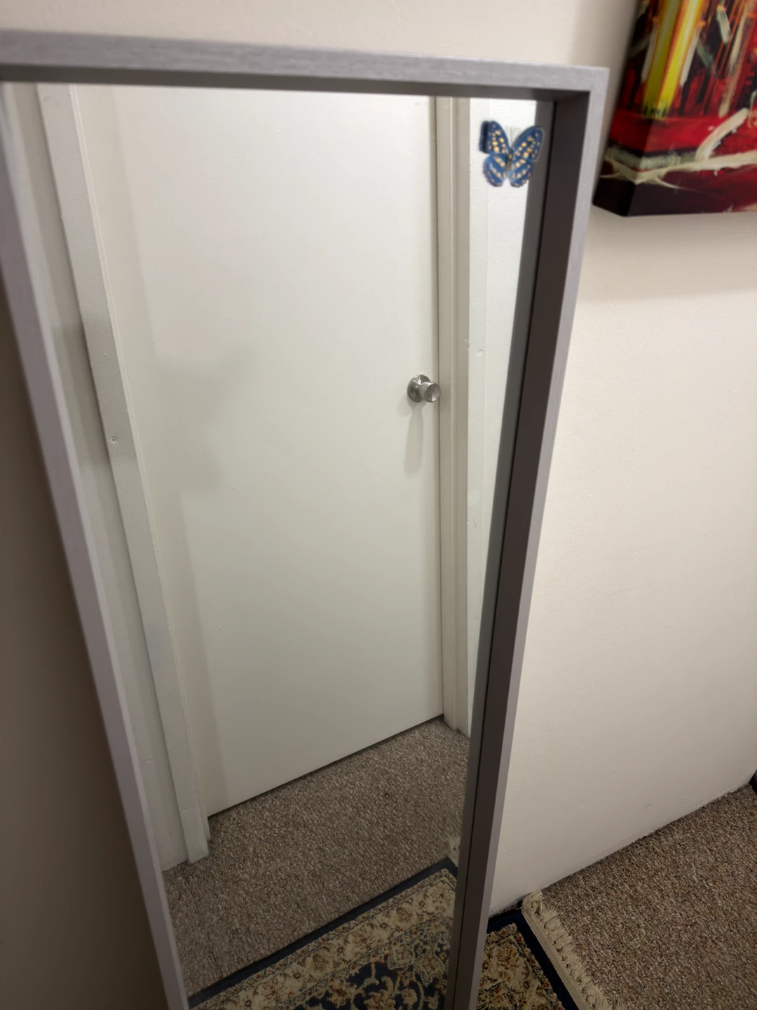 Full Length Mirror - Grey Frame