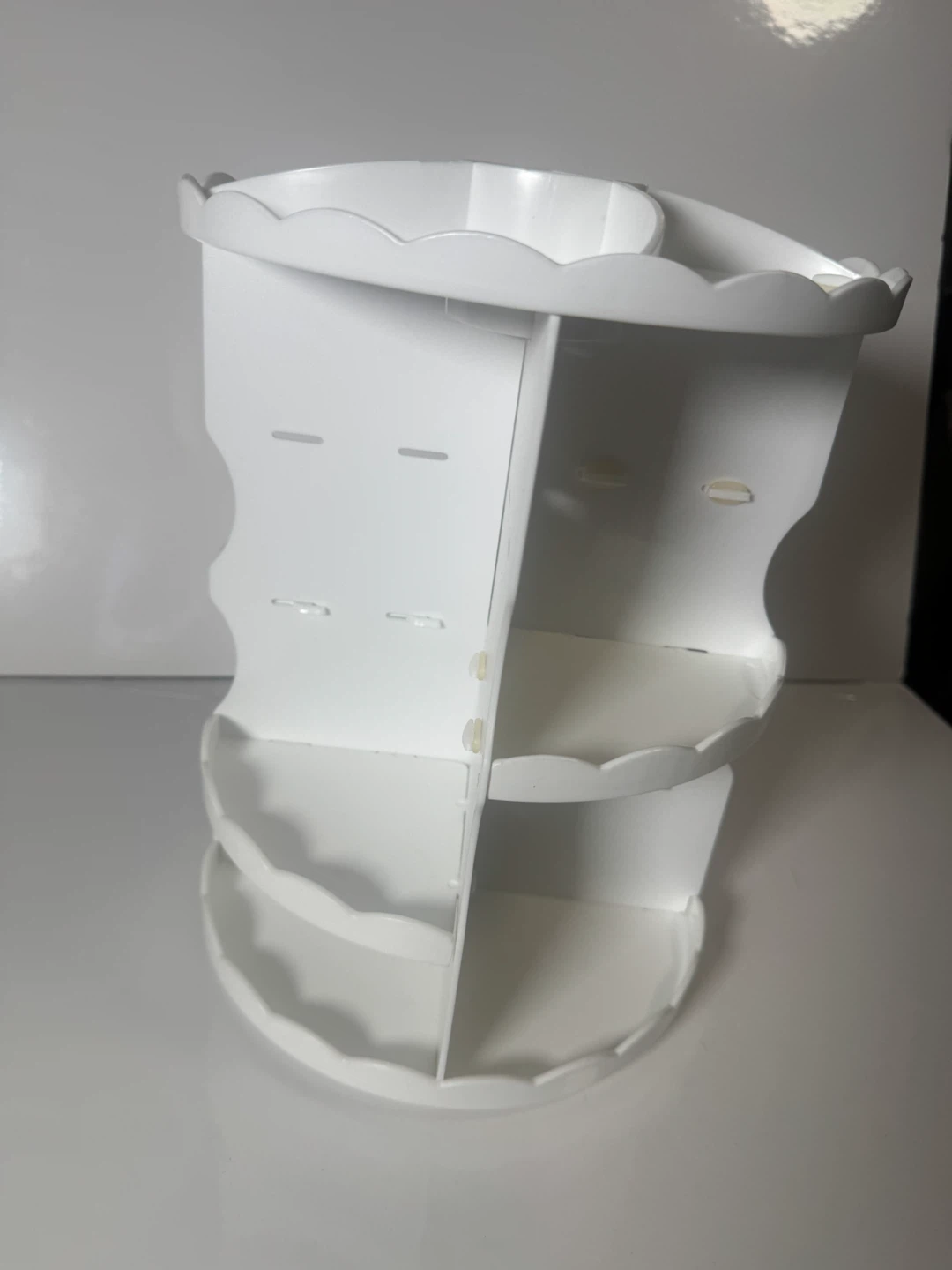 360 Rotating Makeup Organizer Countertop - Adjustable Shelf - photo 3
