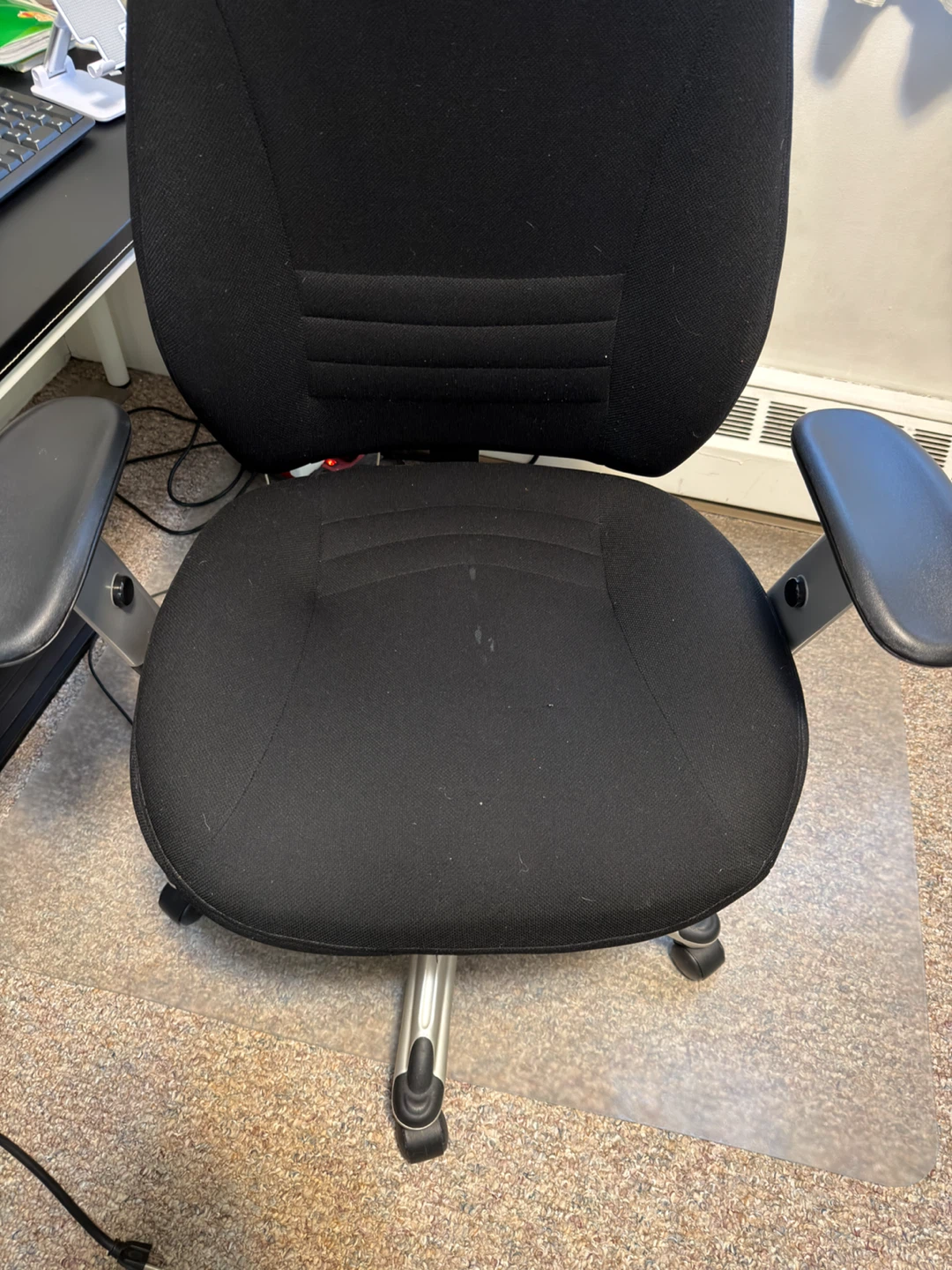 Black Office Chair - photo 2