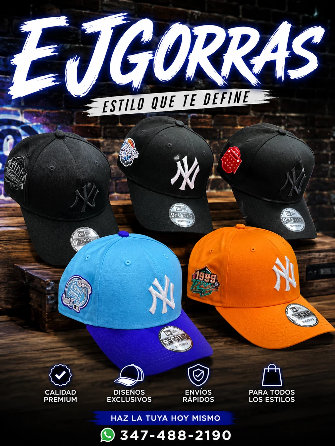 New Era 9FORTY Baseball Caps
