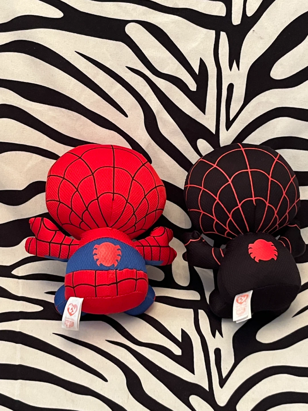 🕷️ Set of Ty Beanie Babies Spider-Man and Miles Morales Toys 🕷️ - photo 3