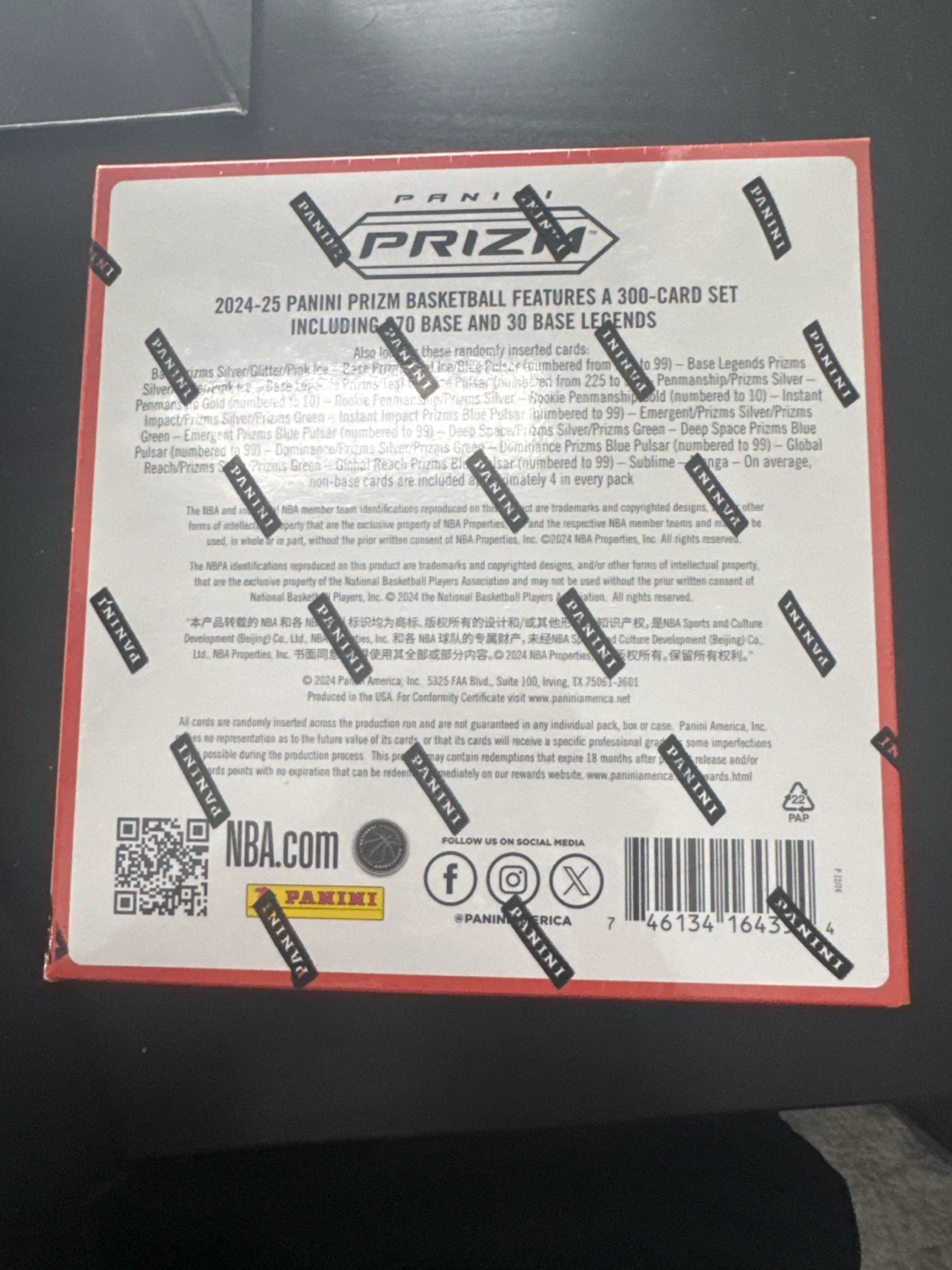 Panini Prizm 2024-25 Basketball Mega Box - photo 3