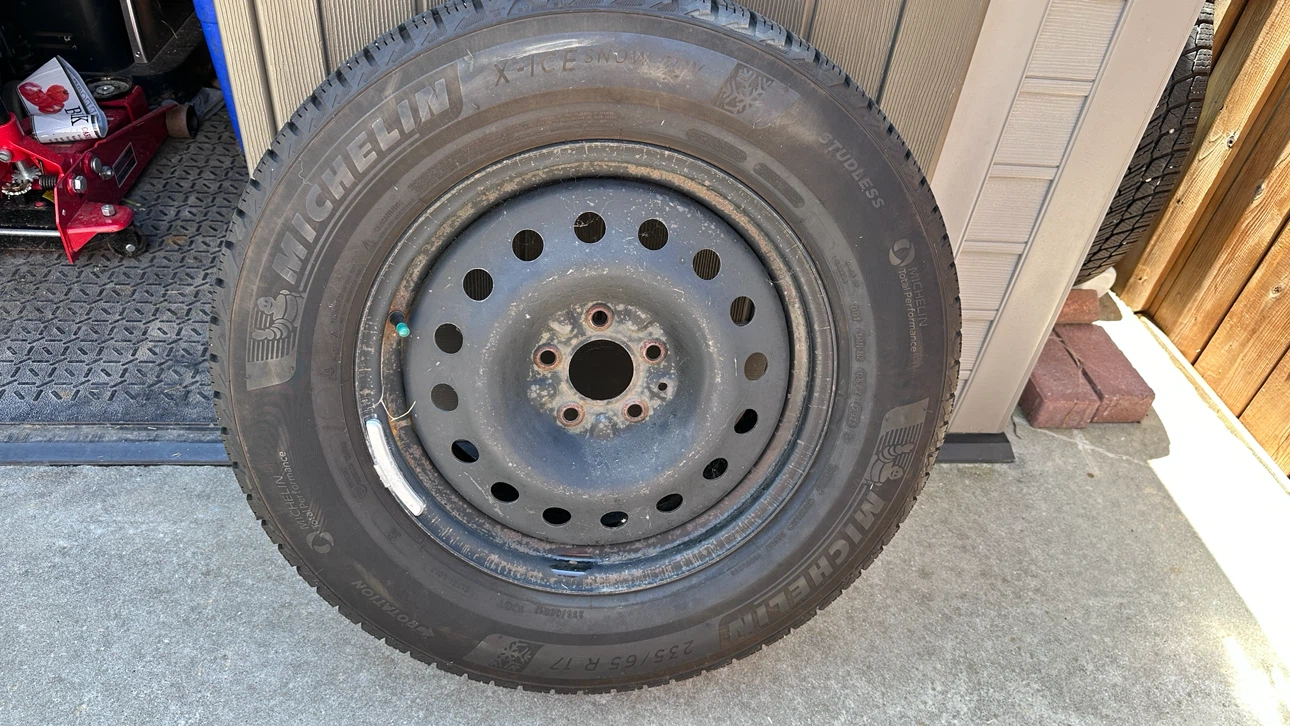 Michelin X-Ice Snow SUV Winter Tires with Rims - photo 5