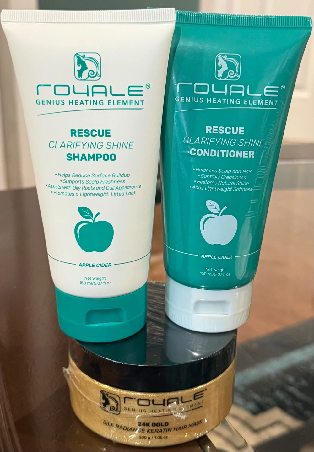 Royale Genius Heating Element Hair Care Set