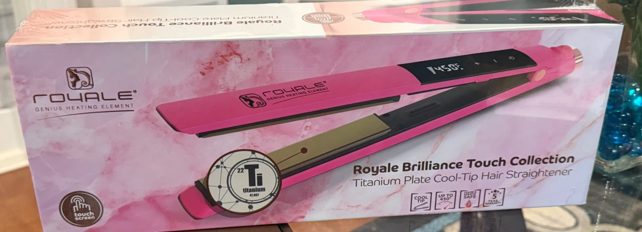Touch Collection Titanium Plate Hair Straightener