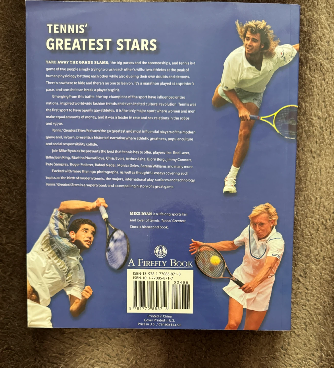 Tennis' Greatest Stars by Mike Ryan - photo 2