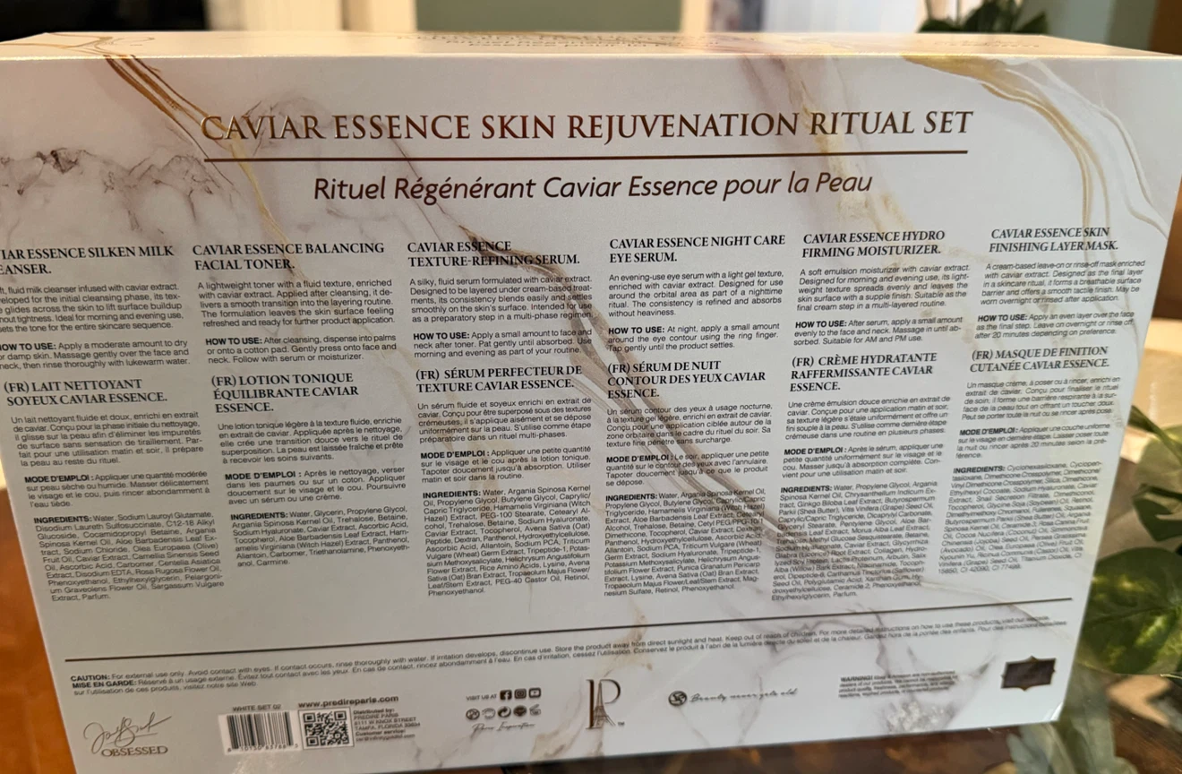 PREDIRE PARIS Caviar Essence Skin Rejuvenation Ritual Set - photo 3