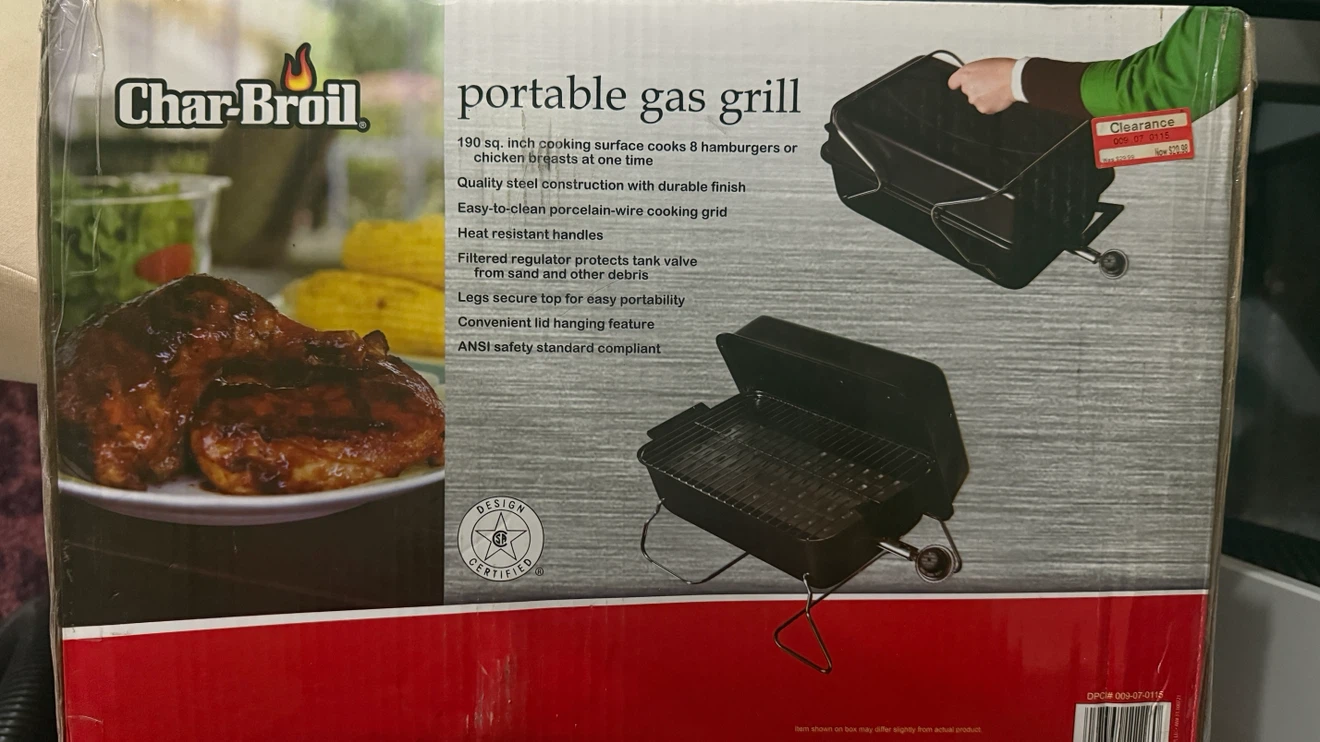 Char-Broil Portable Gas Grill - photo 2