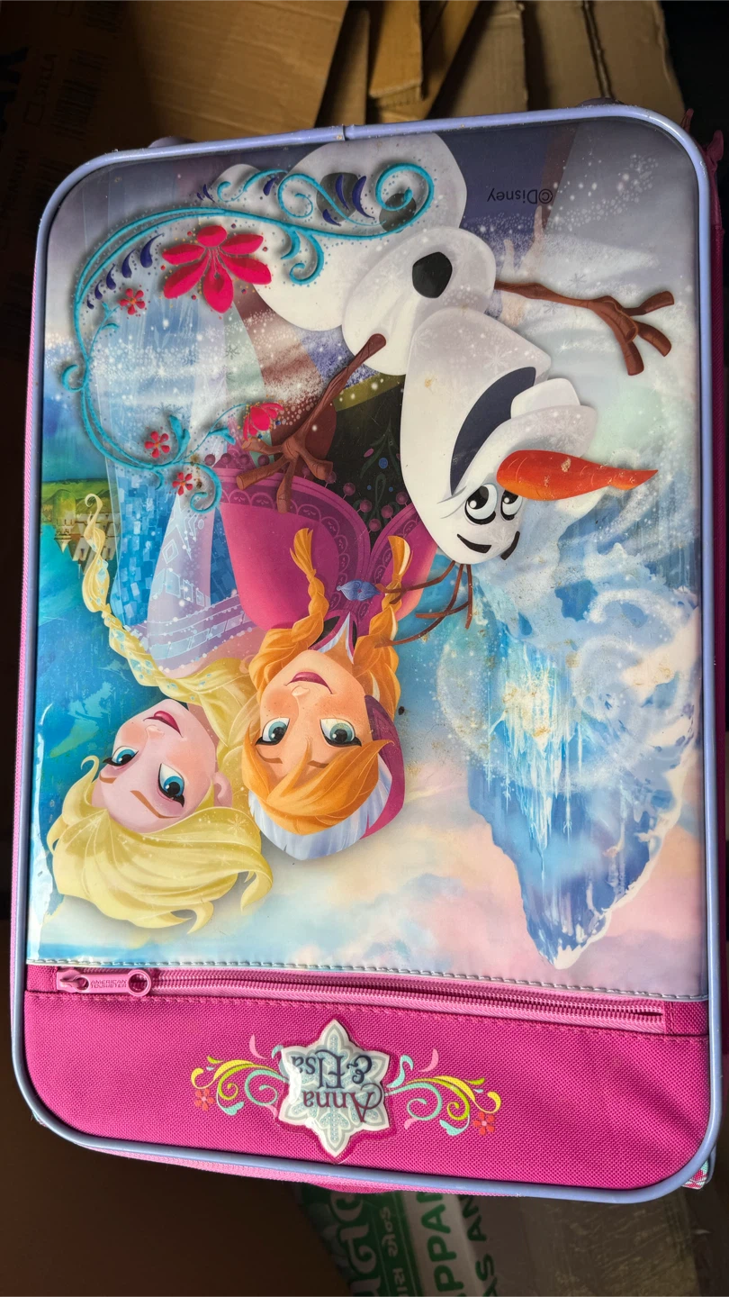 Disney Frozen Anna & Elsa Rolling Suitcase