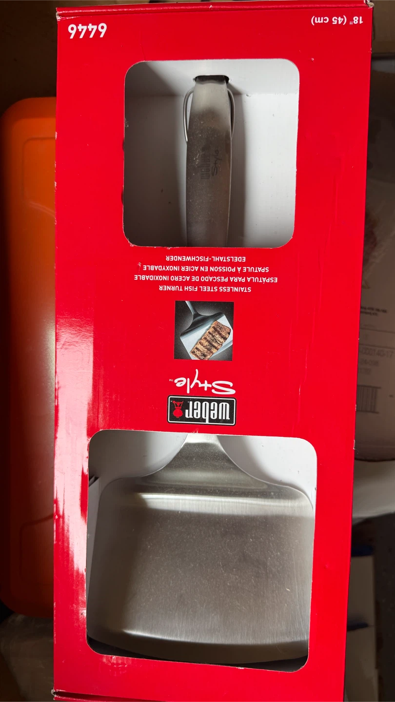 Weber Style Stainless Steel Fish Turner