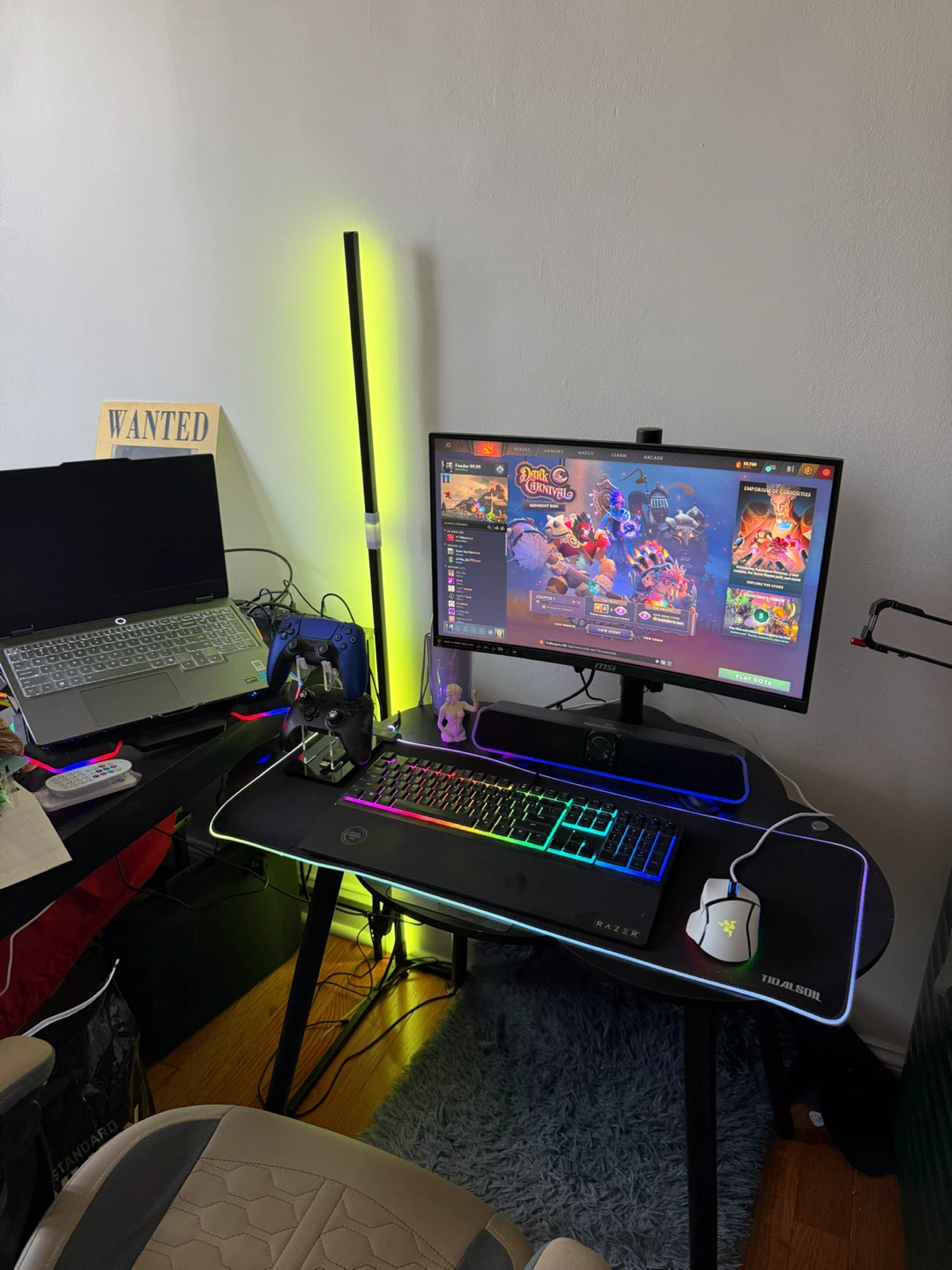 MSI Optix 23.6" Curved Gaming Monitor 144Hz + Heavy-Duty Stand