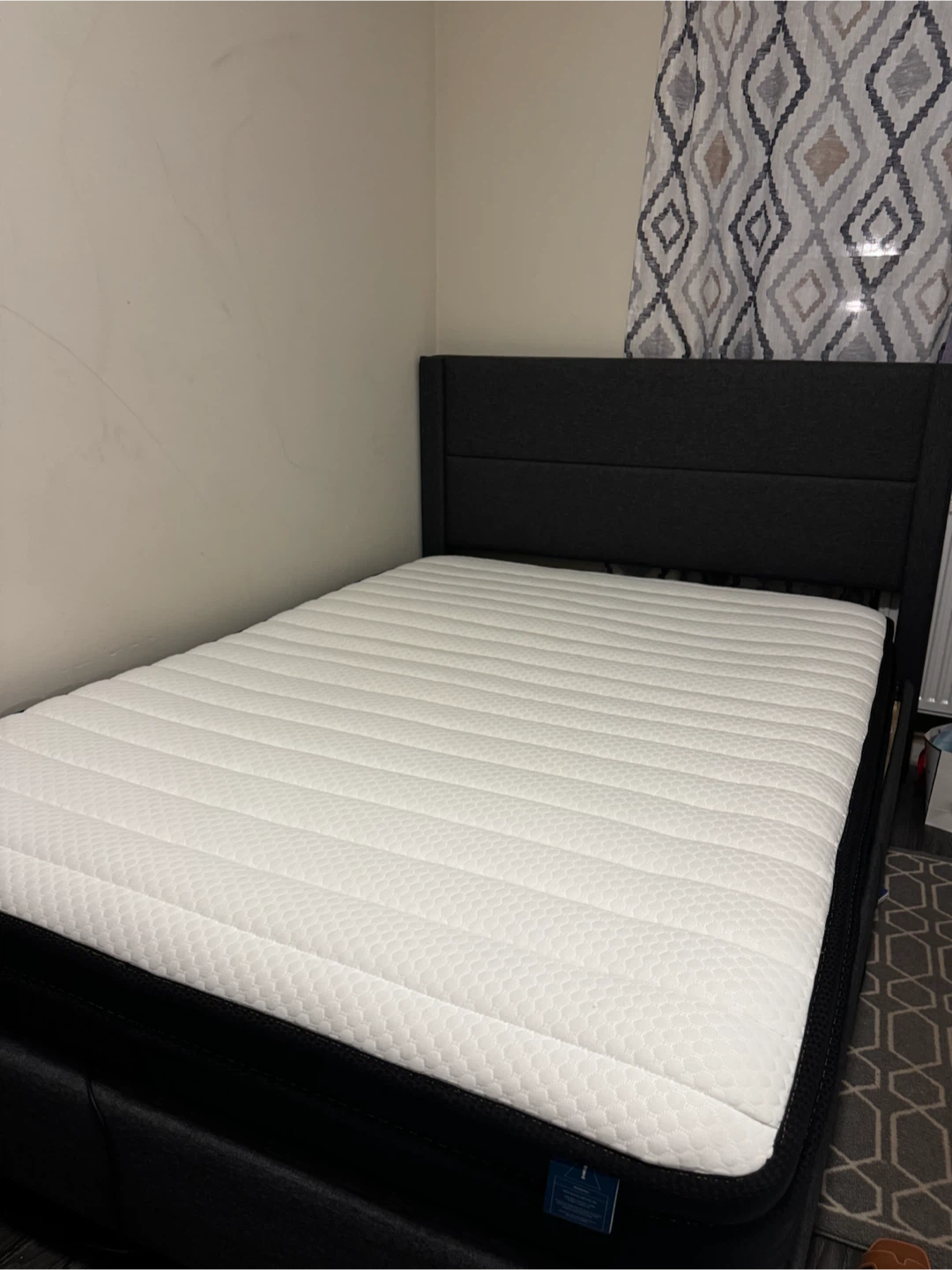 Double size Mattress and Bed Frame - photo 2